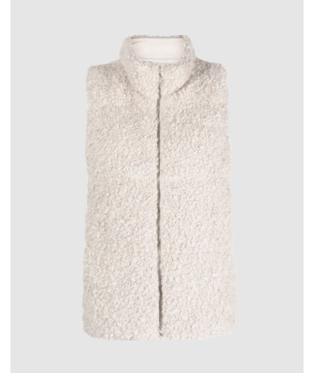 Gilet bouclé