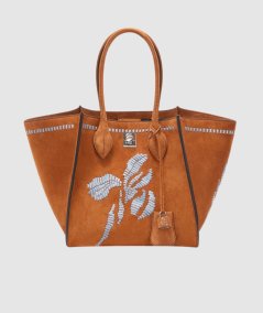 Maggie bag ricamata a mano