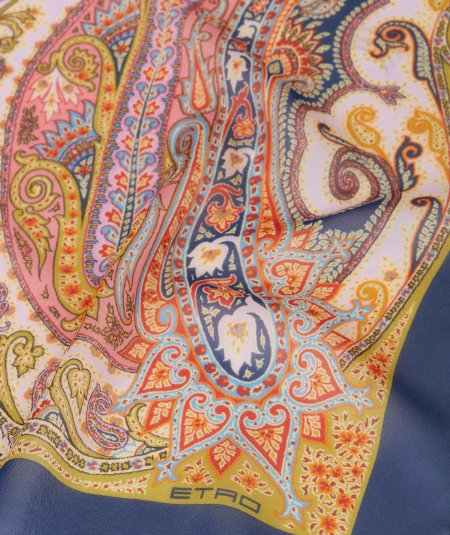 Sciarp paisley in seta