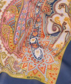 Sciarp paisley in seta