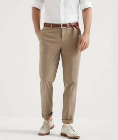 Pantalone in gabardina