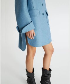 Cappotto monopetto  <br />  <br />