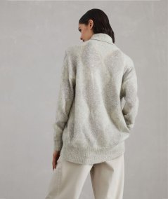 Maglia in lana e mohair